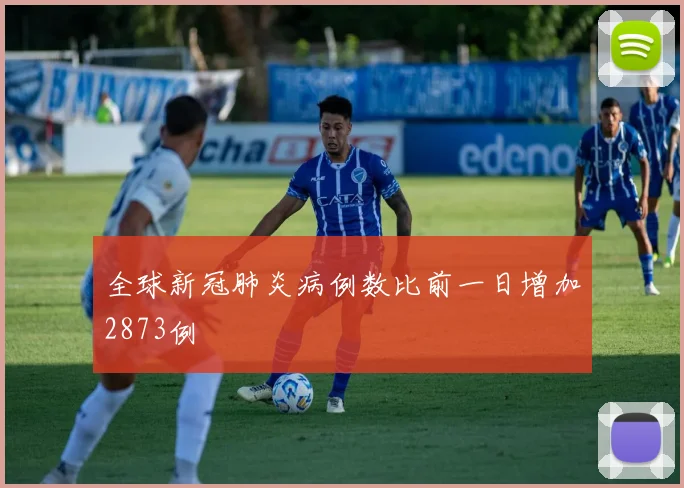 全球新冠肺炎病例数比前一日增加2873例